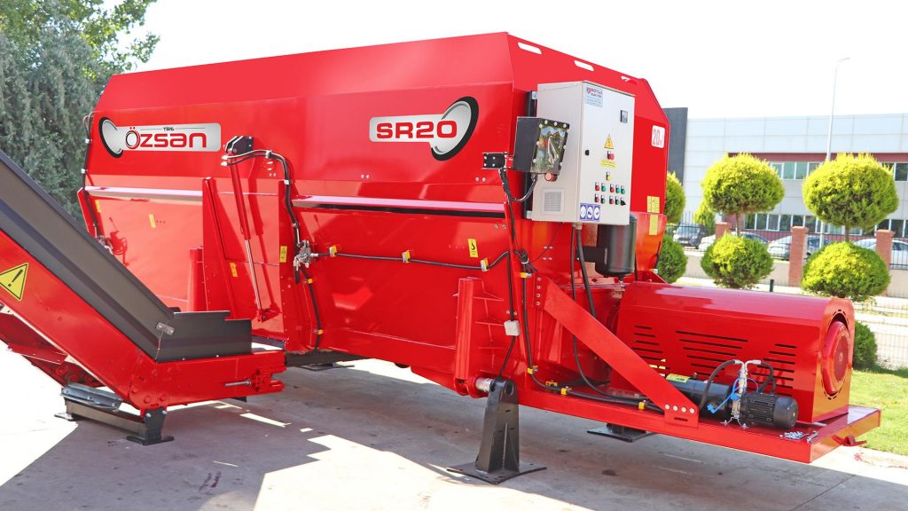 High Capacity Stationary Feed Mixer SRE20 Özsan Tarım Makinaları