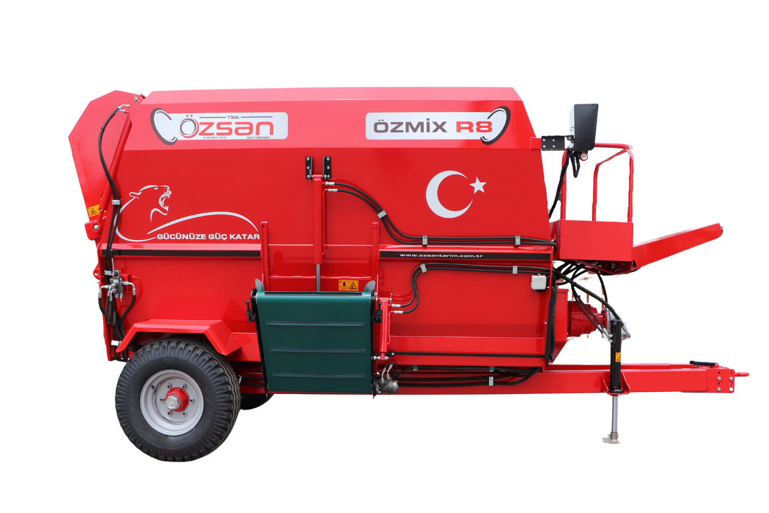 ÖZSAN TARIM ÇİFT HELEZON YEM KARMA MAKİNASI R8-1