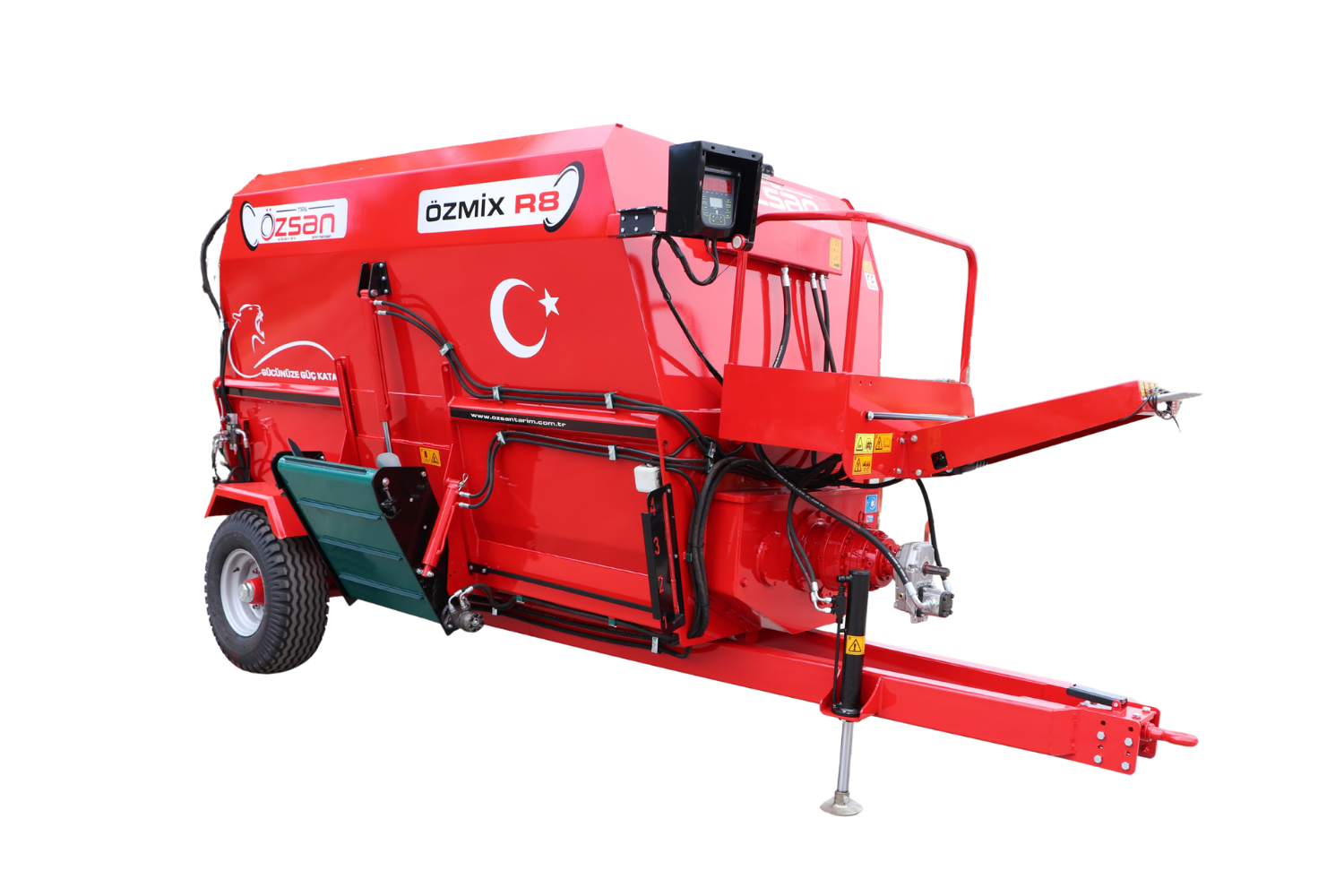 ÖZSAN TARIM ÇİFT HELEZON YEM KARMA MAKİNASI R8-4